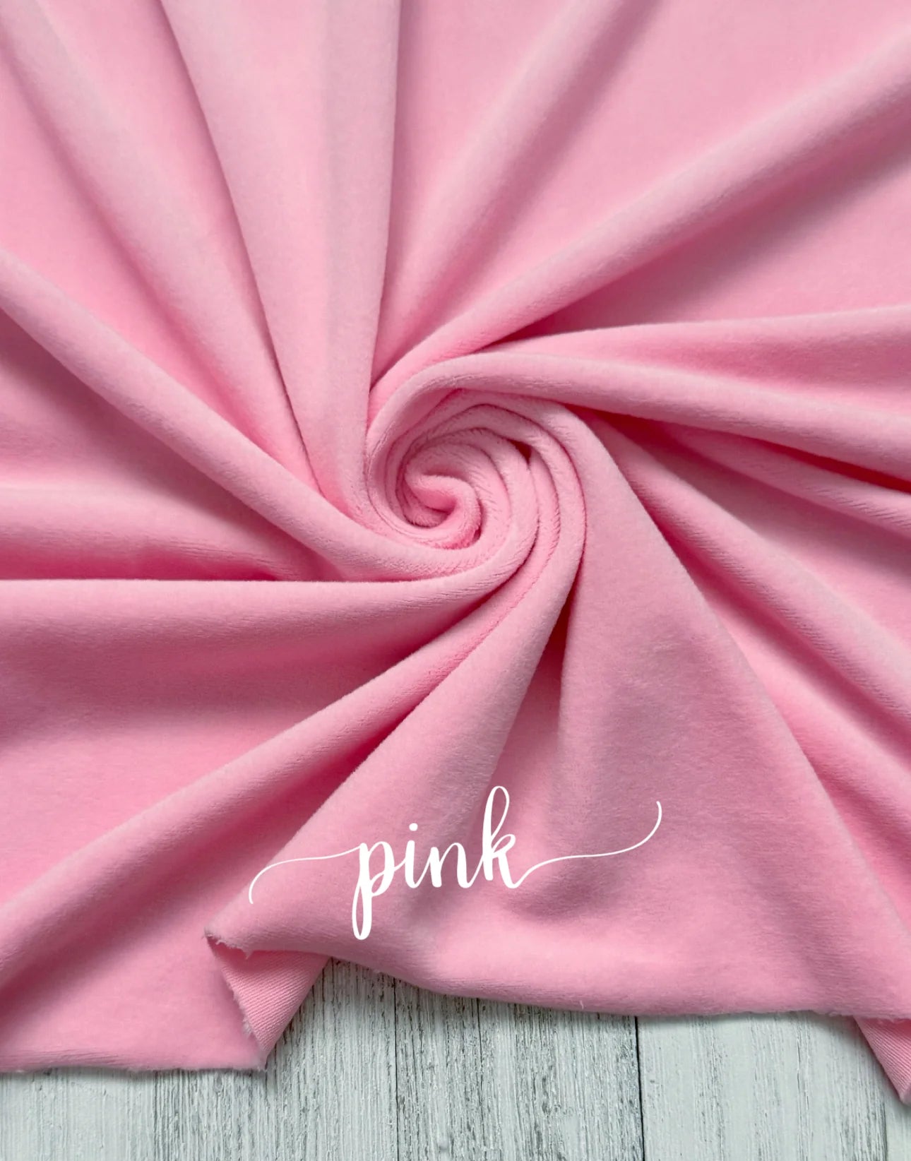 Pink Plushy Velvet